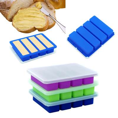 Silicone butter mold unbreakable ice mold kitchen tools