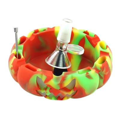 YHS Pumpkin Cigar Ashtray Outdoor Ashtray Pocket Ashtray